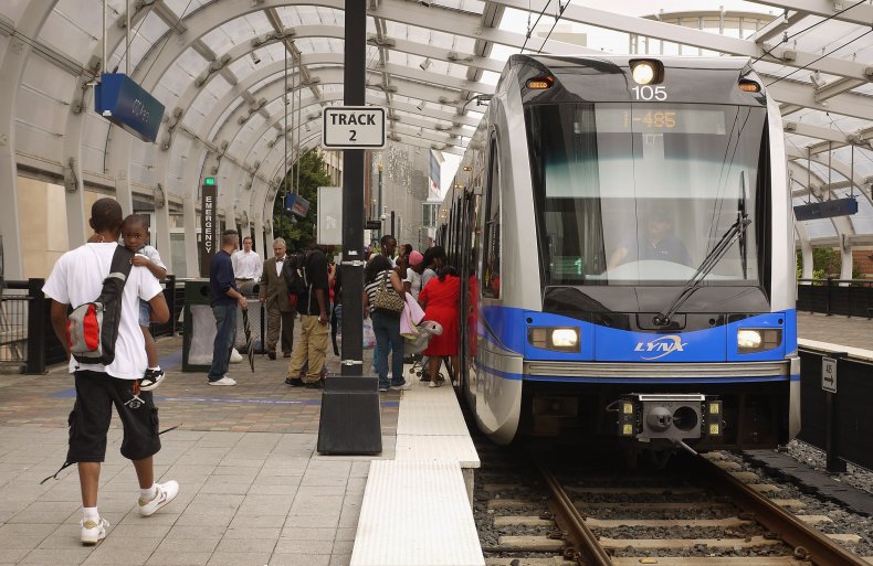 Light rail train