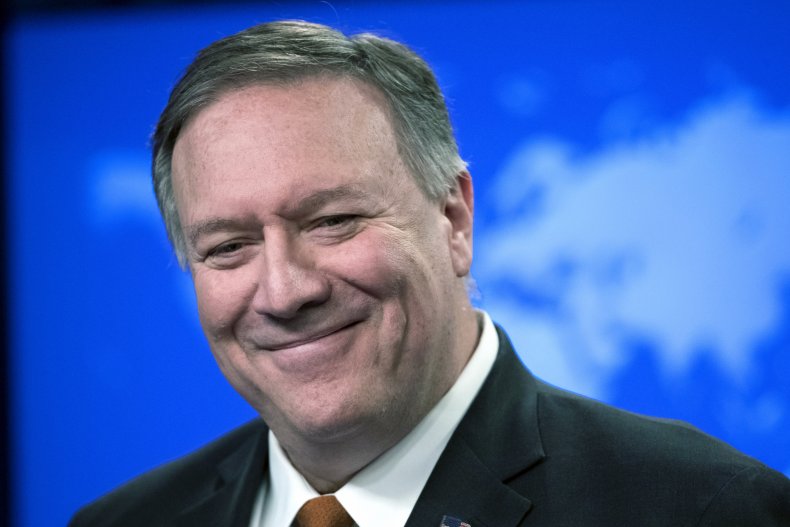 Mike Pompeo Whiskey Bottle