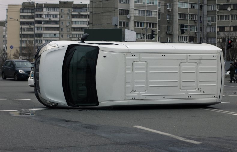 van crash migrants 11 dead 12 injured