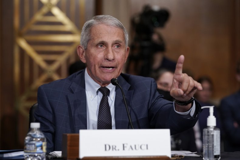 Top infectious disease expert Dr. Anthony Fauci 
