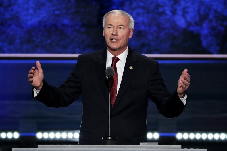 Asa Hutchinson Speaks at the 2016 RNC