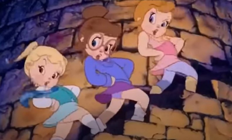 Screenshot from The Chipmunk Adventure, in 1987.