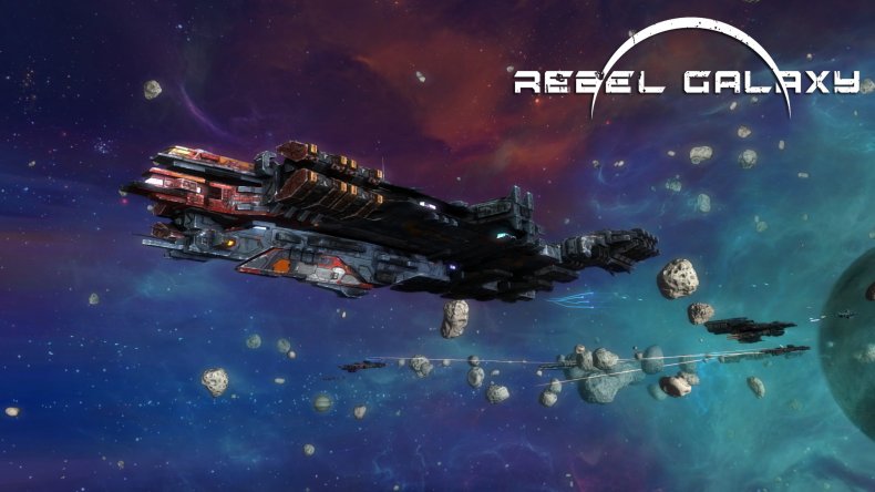 Rebel Galaxy Keyart