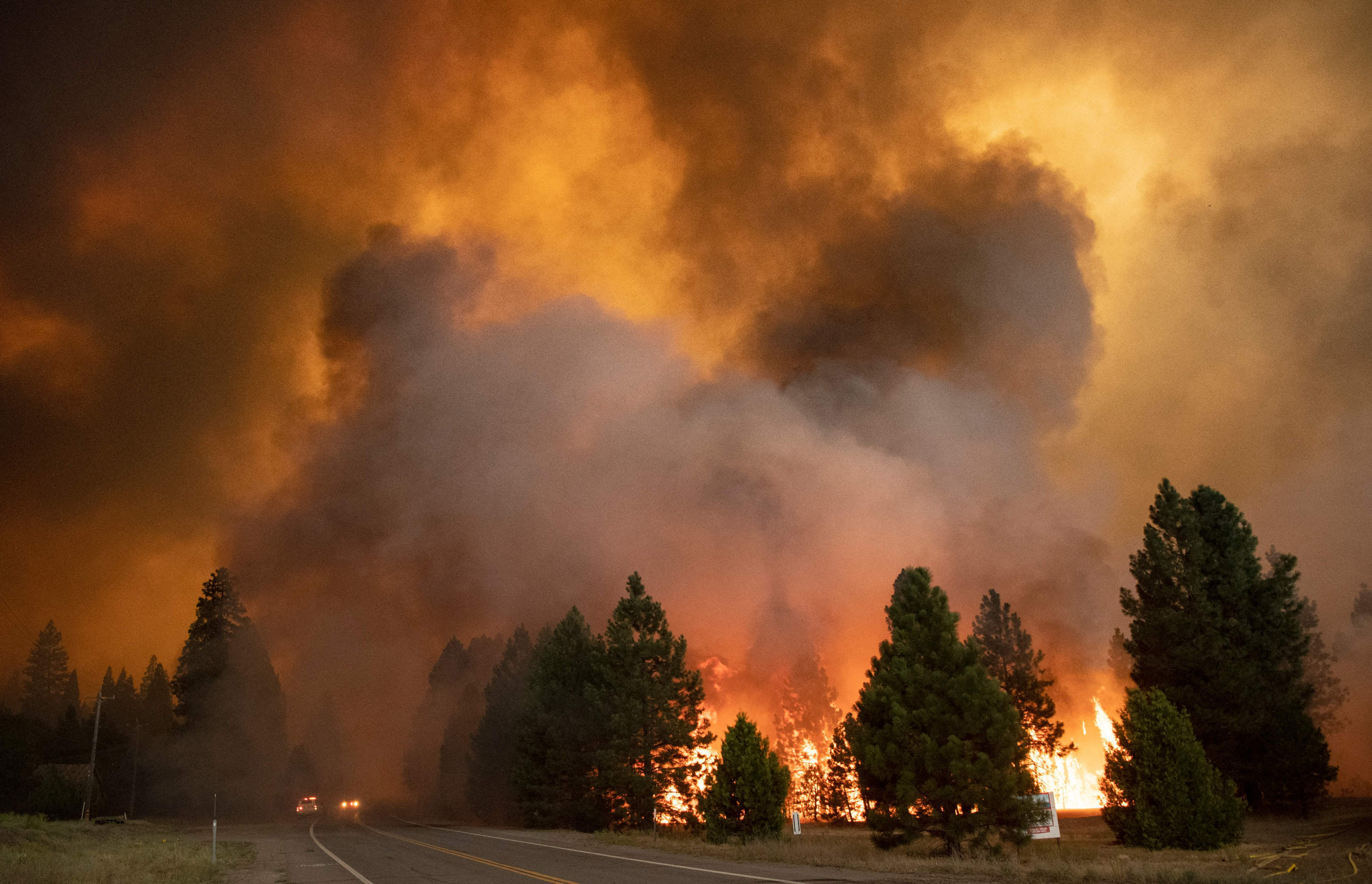 Dixie Fire Grows 50K Acres Overnight, Becomes 6th Largest Wildfire in ...