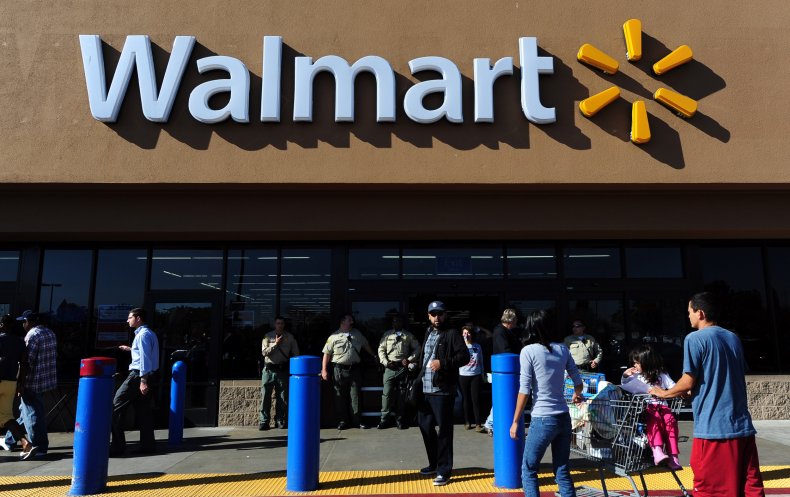 File photo of a Walmart store.