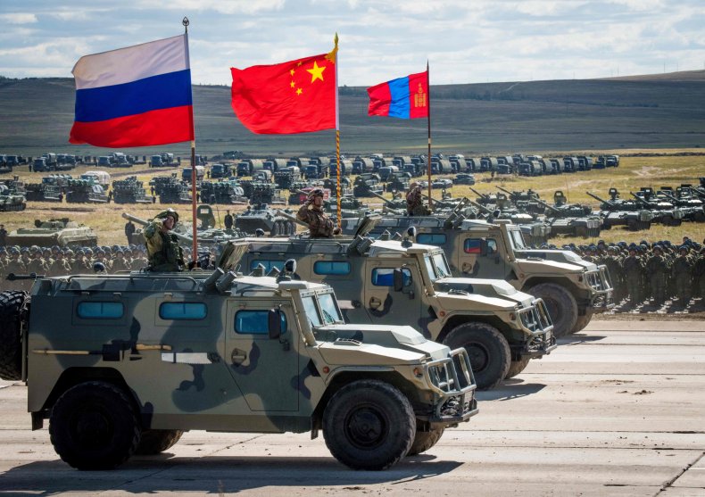 China, Russia, Mongolia, Vostok, joint, exercise, 2018