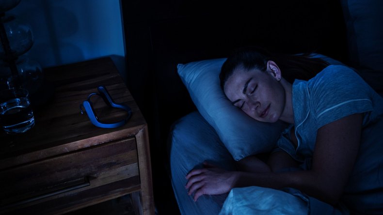 woman sleeping