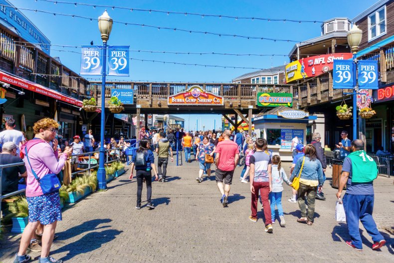 Pier 39 at Fisherman's Wharf