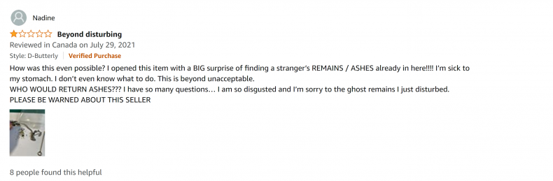 Amazon review