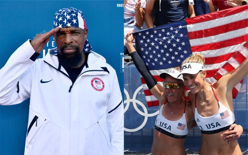 Mr. T, April Ross and Alix Klineman.
