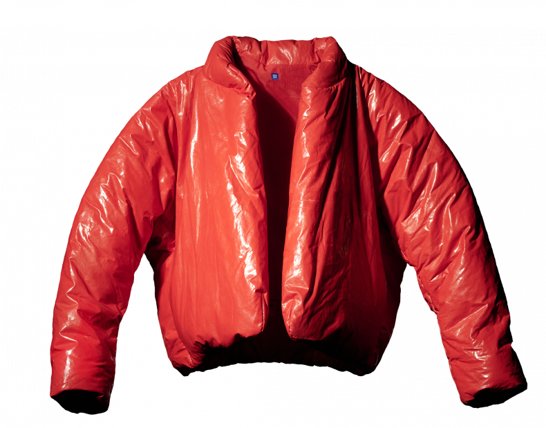 The Yeezy Gap Round Jacket in red