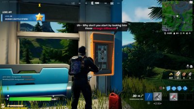 Ein Münztelefon in Fortnite
