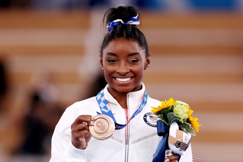 Simone Biles at the Olympics