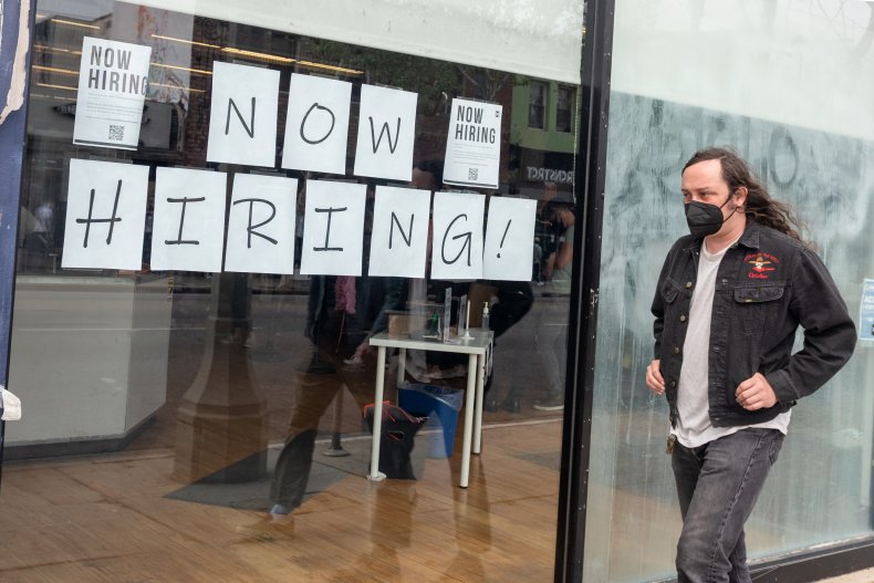 Now Hiring Sign in California