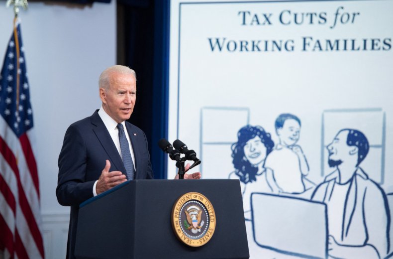 President Joe Biden child tax credit