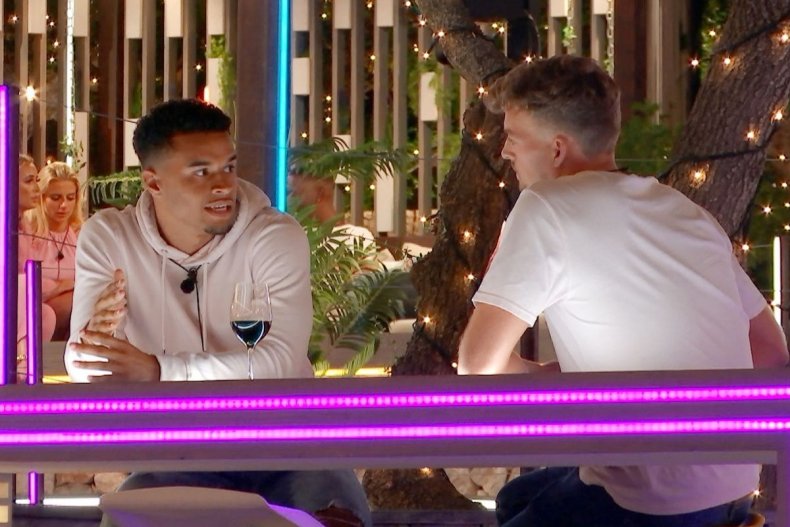 Toby and Hugo in Love Island UK