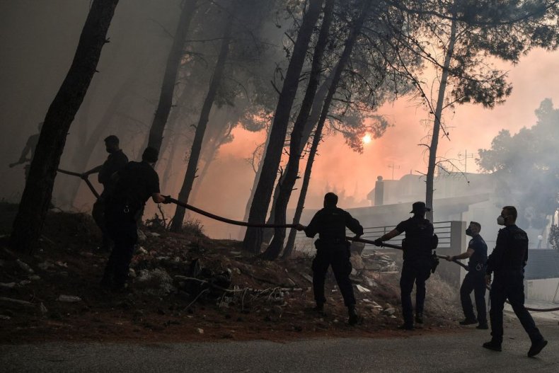 Greece fires