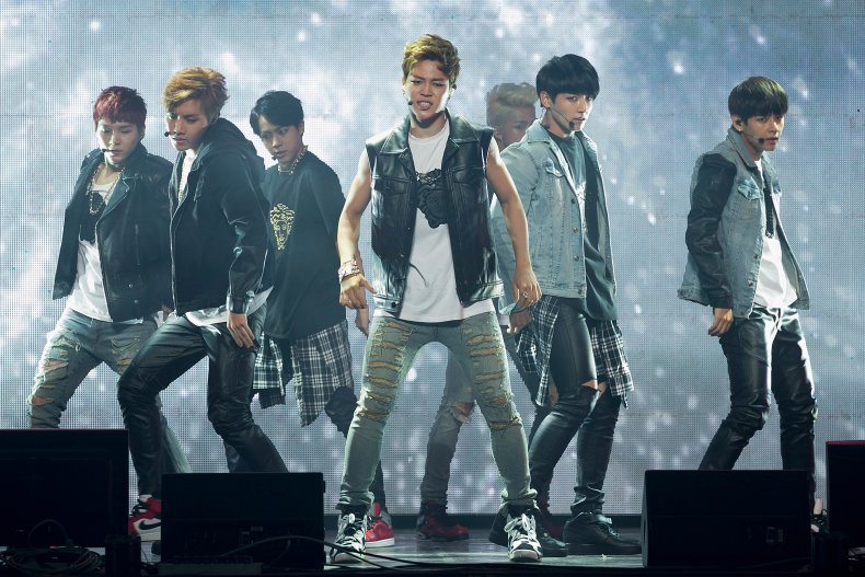 BTS in Seoul, South Korea in 2014.