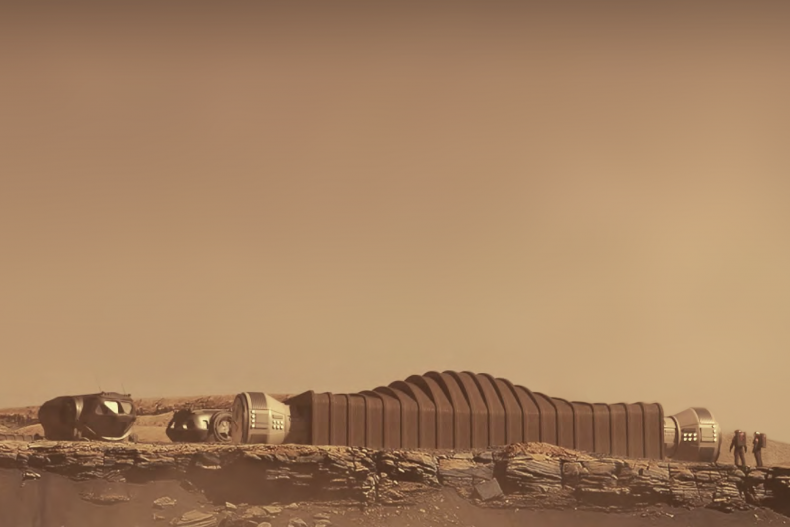 Mars Dune Alpha habitat