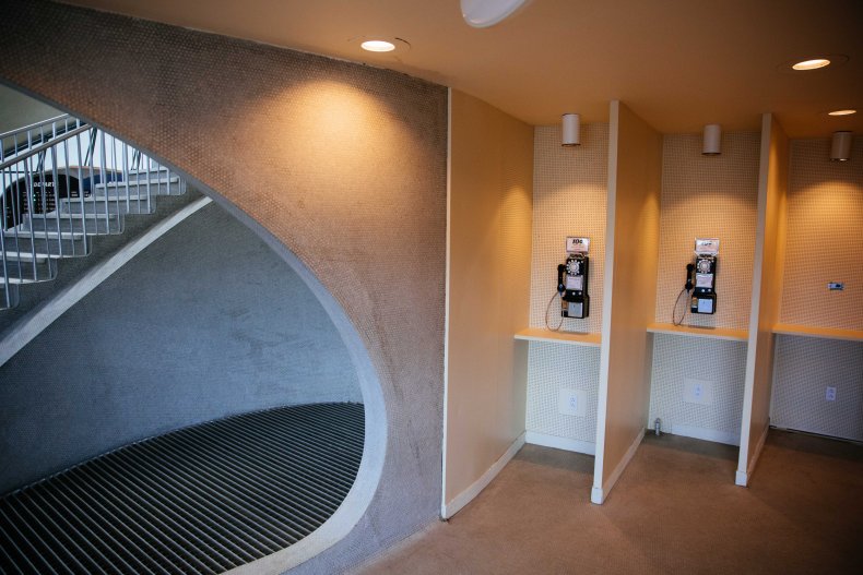 Retro phones at TWA hotel