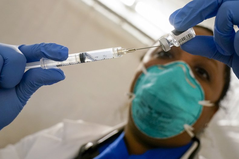 Doctor extracts vaccine