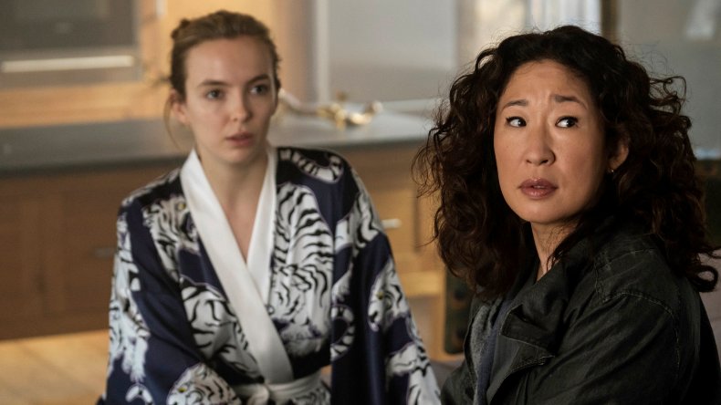 Jodie Comer, Sandra Oh in Killing Eve
