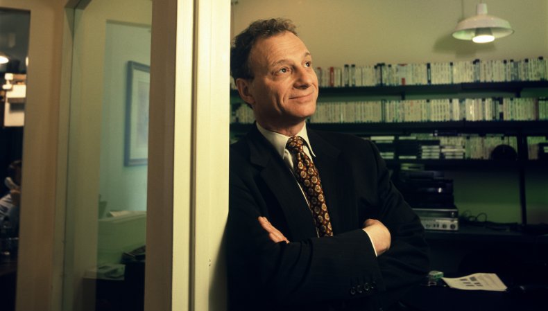 Hank Sheinkopf At His Office