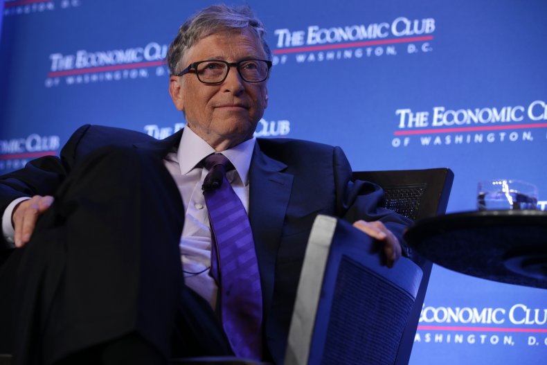 Bill Gates speaks at Economic Club