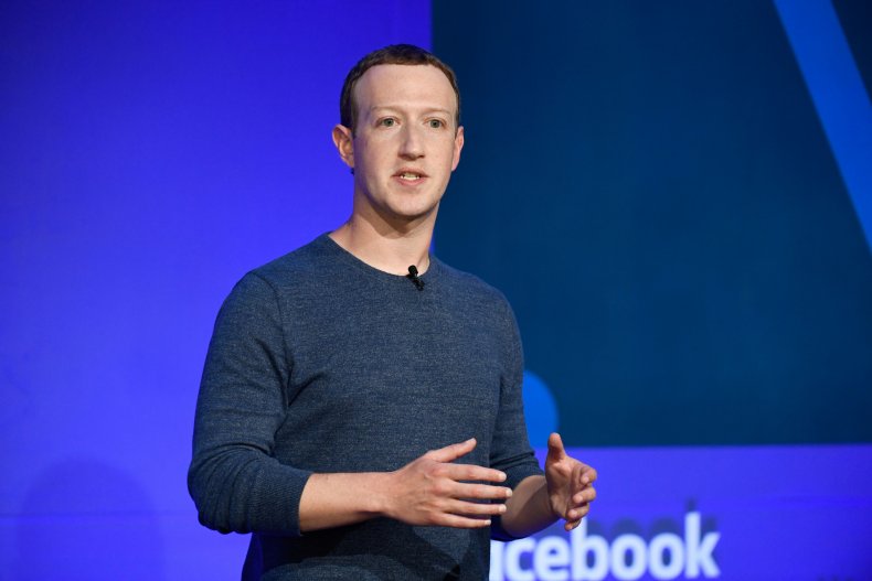 Mark Zuckerberg at Facebook press conference