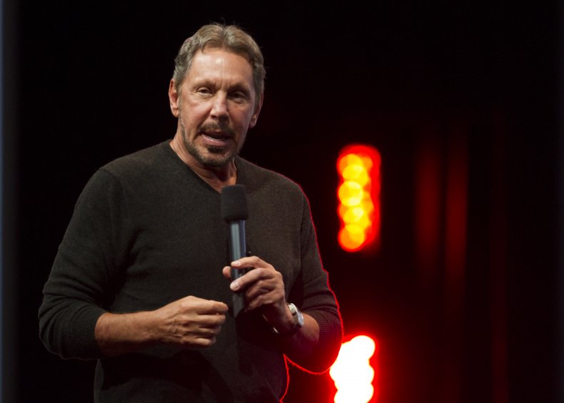 Larry Ellison at Oracle conference