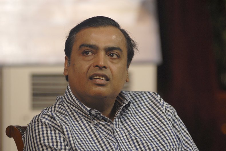 Mukesh Ambani at book launch