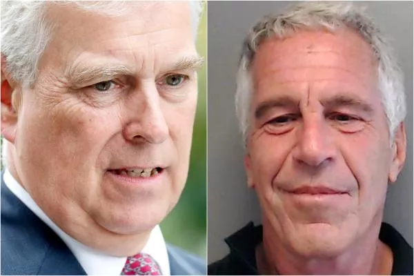 Prince Andrew and Jeffrey Epstein