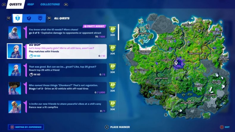 Epic Quests in Fortnite