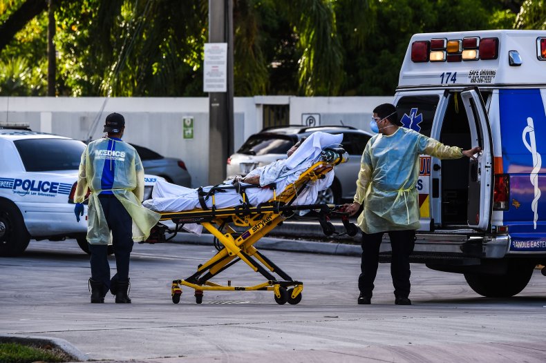 Florida death rate more than 32 states