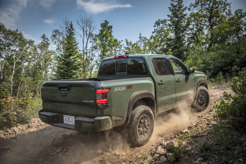 2022 Nissan Frontier rear back