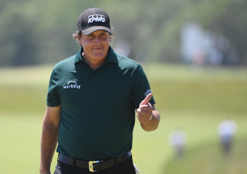 Phil Mickleson at US Open