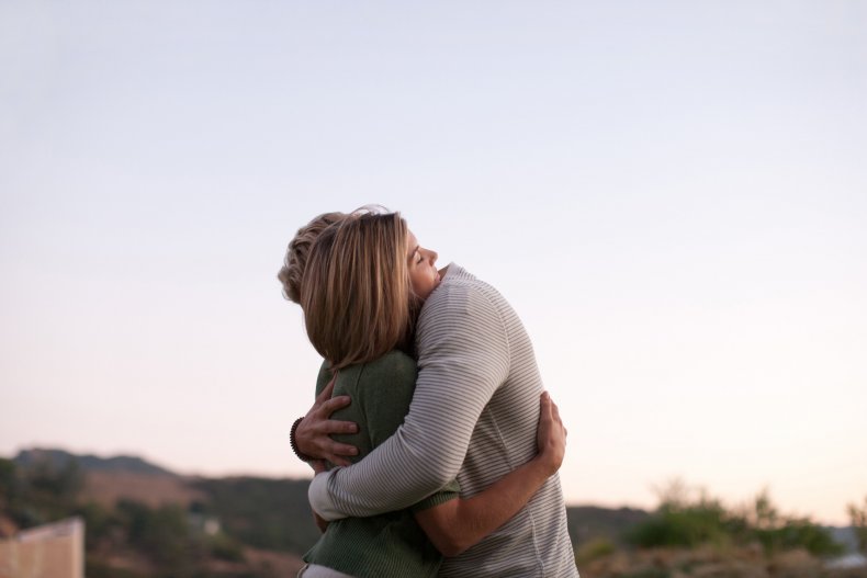people hugging