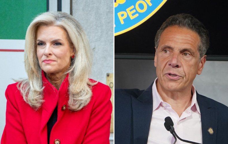 Janice Dean and Andrew Cuomo