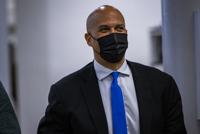 Sen. Cory Booker (D-NJ) at the Capitol