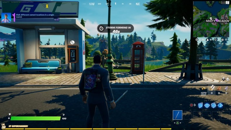 Fortnite Misty Meadows Phone Booth Location