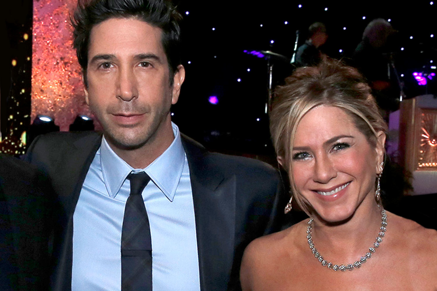 Jennifer Aniston and David Schwimmer on Their Romantic Chemistry at the  &#39;Friends&#39; Reunion