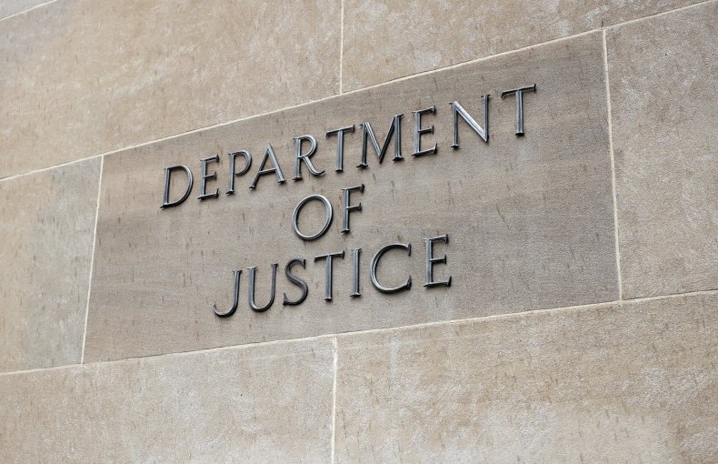 The Department of Justice Pictured in Washington