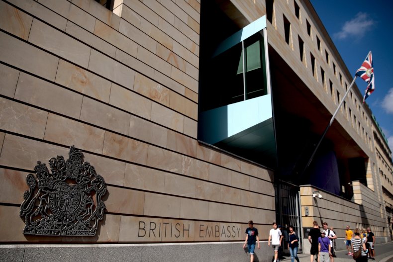British embassy worker arrested for spying