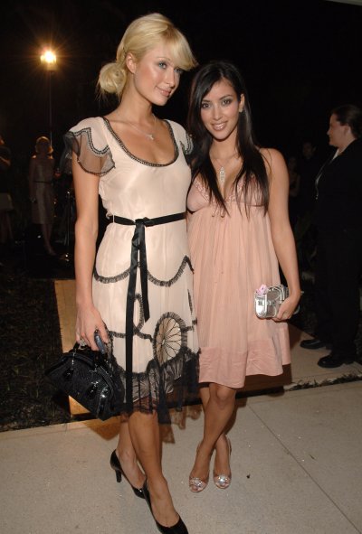 Paris Hilton and Kim Kardashian in 2006 Paris Hilton and Kim Kardashian in 2006