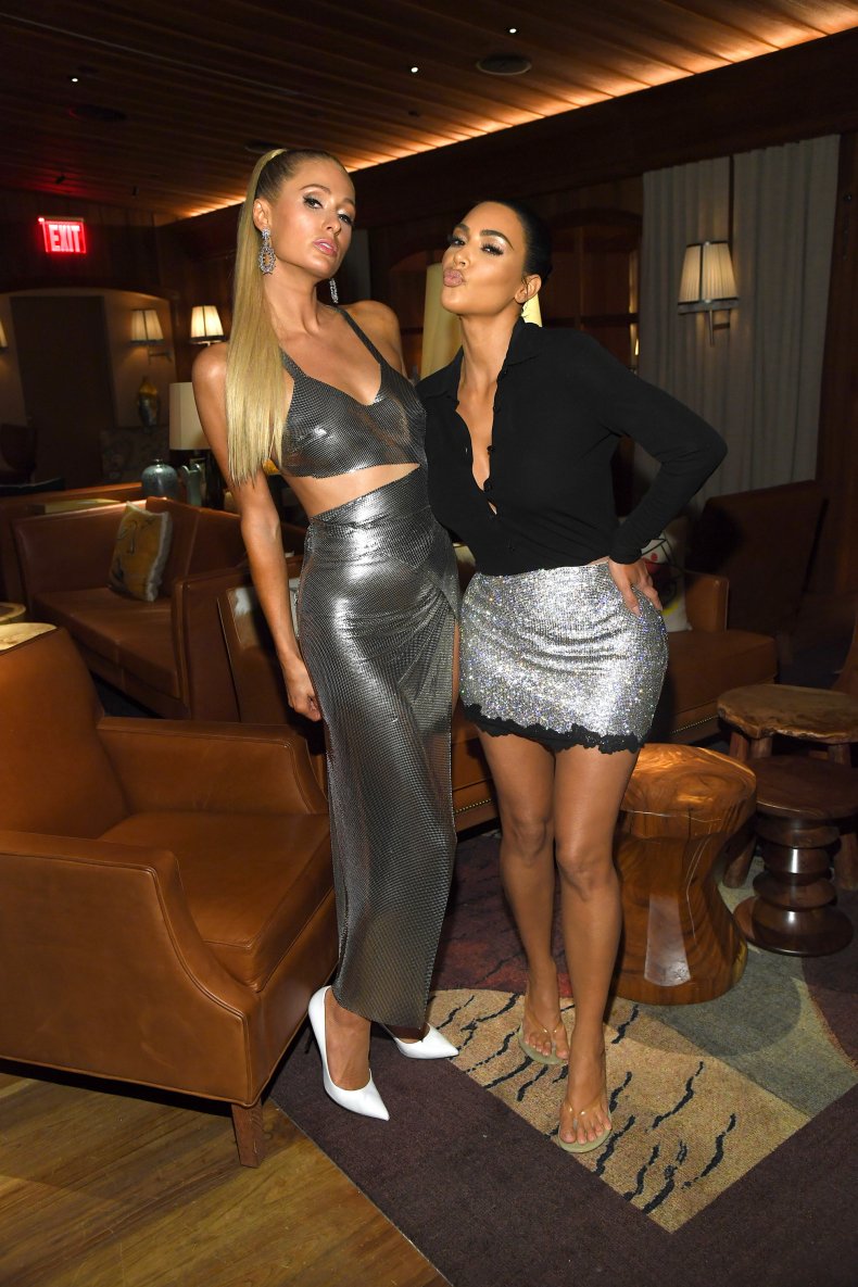 Paris Hilton and Kim Kardashian