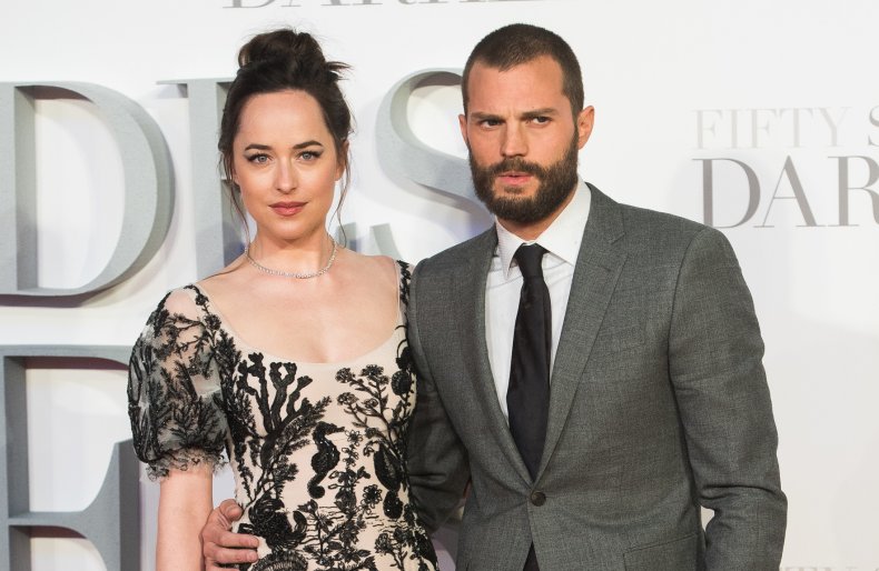 Dakota Johnson and Jamie Dornan.