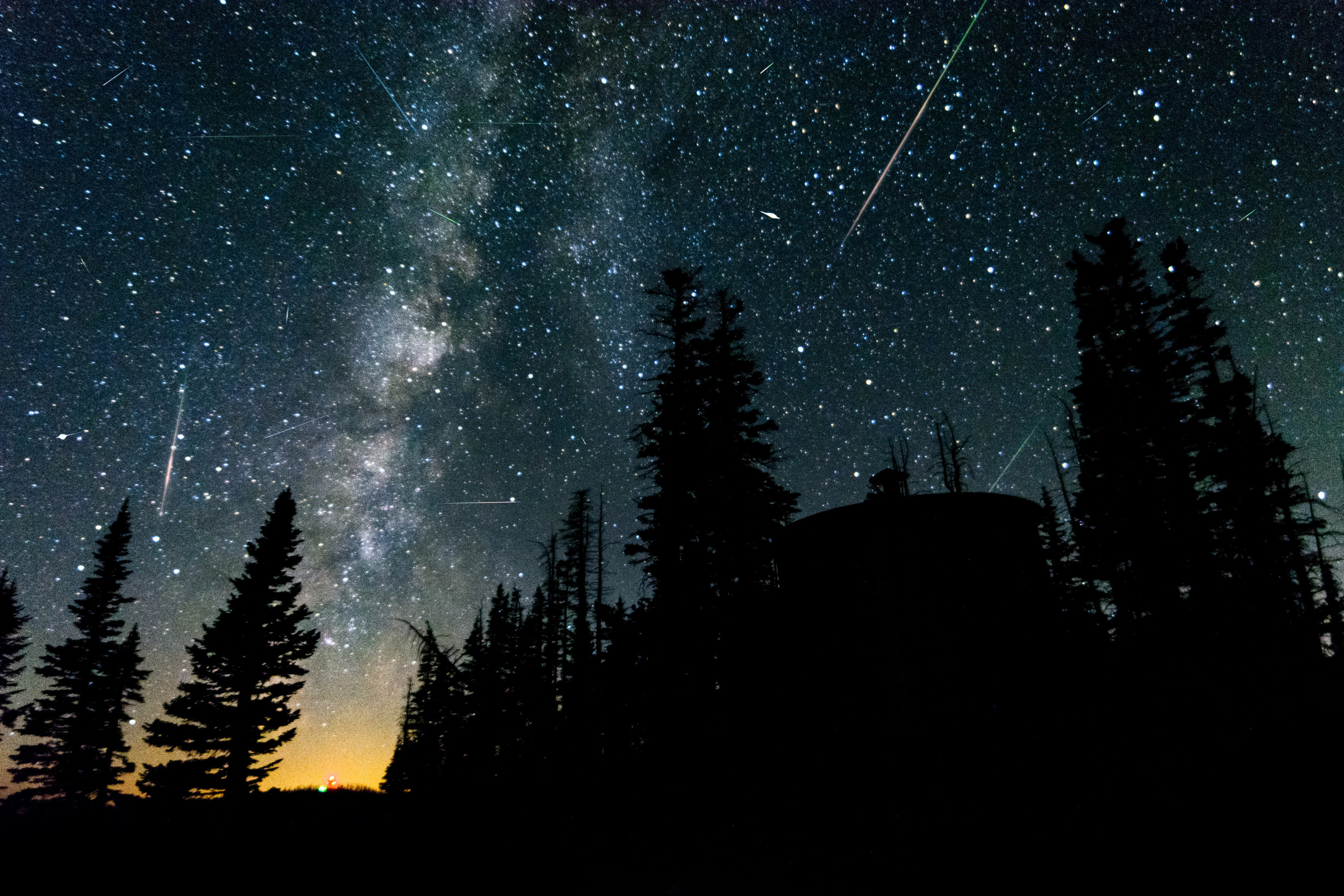 Perseid Peak 2024 Lok Becki Virginie