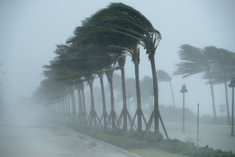 Hurricane Irma in Fort Lauderdale, Florida.