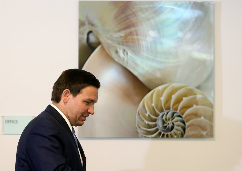 Ron DeSantis Holds Pinellas County News Conference