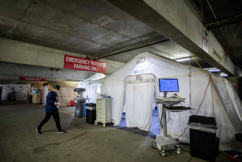 Parking Garage COVID ICU